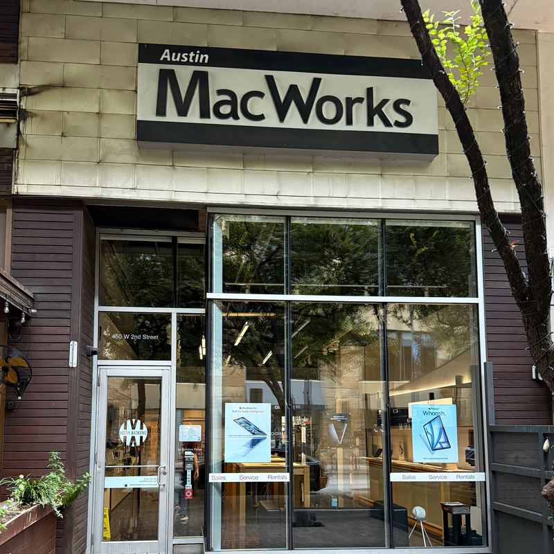 Downtown storefront