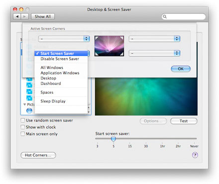 Mac Mountan Lion Screen Saver
