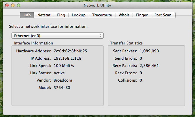 identify mac mini ports by