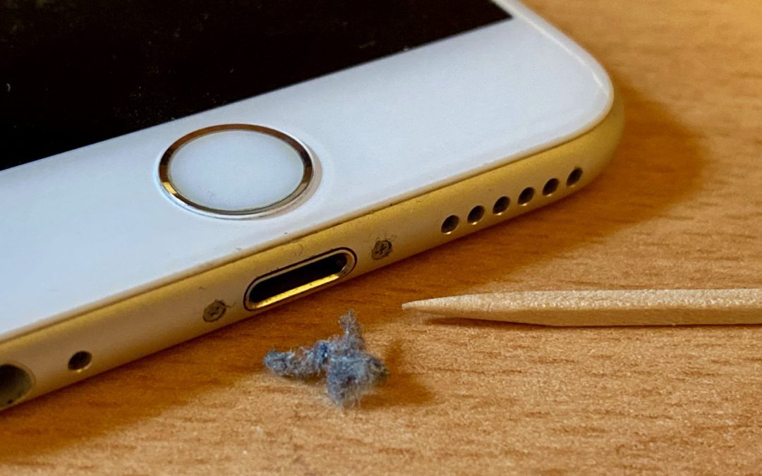 iPhone Not Charging Reliably? Clean Its Lightning Port with a Toothpick