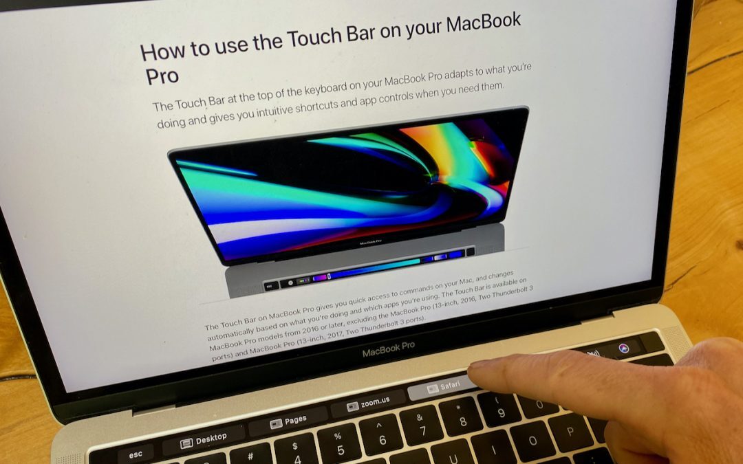 Are You Making the Most of the Touch Bar on Your MacBook Pro?