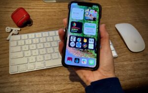 The highest-profile new feature of iOS 14 is the addition of Home screen widgets, which let you add highly customizable, information-rich tiles to your Home screens. | AustinMacWorks.com