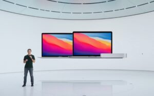 Apple’s “One More Thing” turned out to be the company’s new M1 chip, which powers new models of the MacBook Air, 13-inch MacBook Pro, and Mac mini to new heights of performance and battery life. Learn more. | AustnMacWorks.com