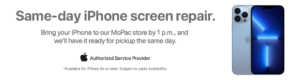 Same day iPhone screen repair in Austin | AustinMacWorks.com