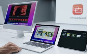 With macOS 12.3 Monterey and iPadOS 15.4, you can now use your Mac’s keyboard and pointing device to control up to three other Macs or iPads with Apple’s new Universal Control. | AustinMacWorks.com