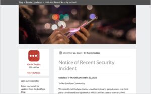 Password management company LastPass suffered a breach in which encrypted customer passwords were stolen. We explain what happened, how LastPass users should react, and what lessons other organizations can learn. | AustinMacWorks.com