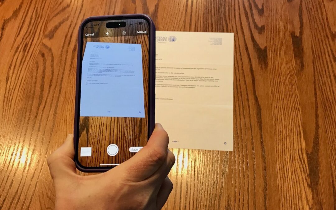 Learn how to Conveniently Scan Documents Using Your iPhone or iPad