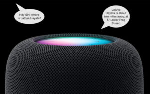 The recently released HomePod Software 16.3 now supports Find My, which means you can ask Siri to locate one of your devices or a friend or family member who shares their location with you. | AustinMacWorks.com