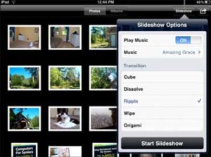 Create an Easy Slideshow with iPad Photos