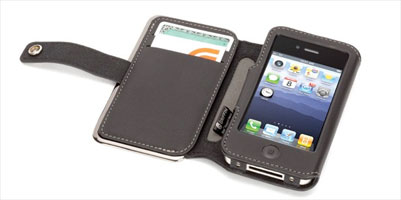 Elan Passport Wallet holds your iPhone