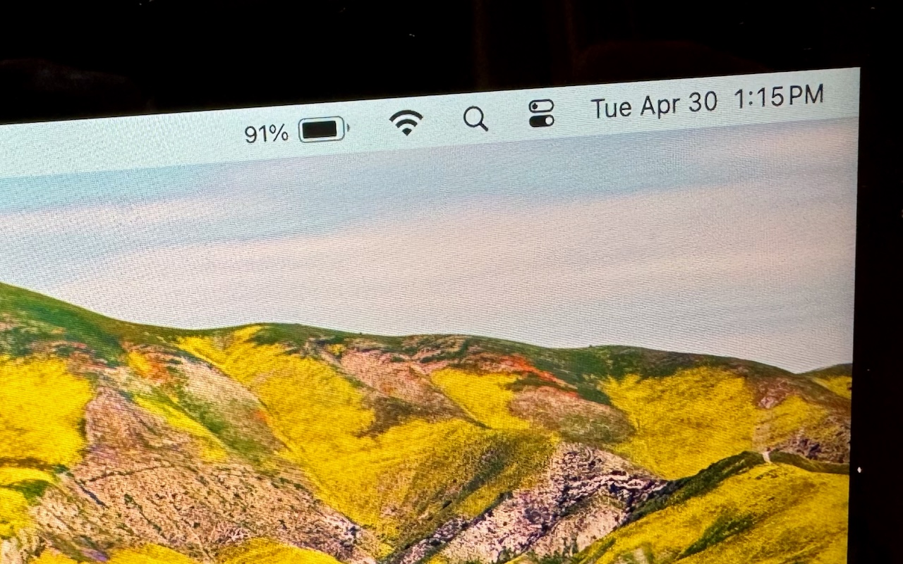How to Display the Battery Percentage in Your Mac’s Menu Bar   | AustinMacWorks.com