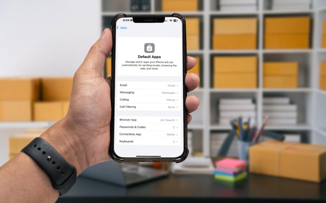 Manage Default Apps in One Place in iOS 18.2 and iPadOS 18.2