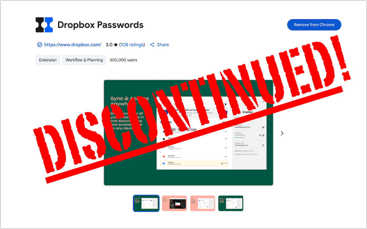 Dropbox Passwords Ending: Switch to 1Password Now | AustinMacWorks.com