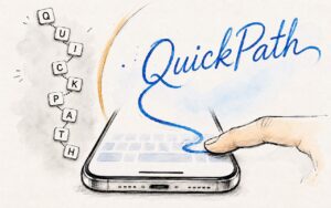 Try Swipe Typing with QuickPath on the iPhone | AustinMacWorks.com